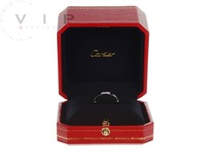 CARTIER MAILLON PANTHERE BAGUE TRAURING 4 DIAMANTEN EHERING 18K WHITE GOLD RING
