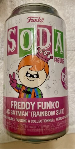 Funko - Camp Fundays 2023 - Freddy Funko as Batman Rainbow Suit Soda LE 2700
