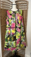 Calvin Klein Floral Print Dress Size 18W