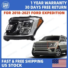 For 2018-2021 Ford Expedition Left Driver Side Halogen Headlight Lamp JL1Z13008J