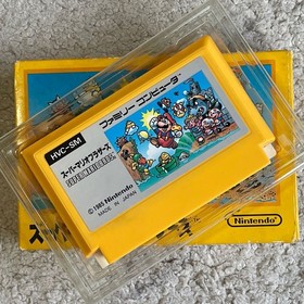 FC Super Mario Bros. Mislabeled Ver. w/Box Manual Nintendo Famicom Japan Game 