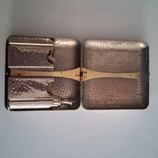 Vintage Gem Razor And Ever Ready Travel Shaving Kit Brass?