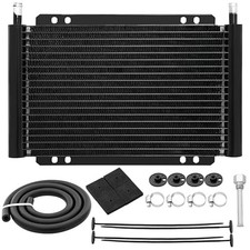 Transmission cooler, Aluminum trans cooler, Black transmission cooler