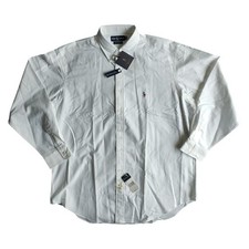 Vintage Ralph Lauren Oxford Yarmouth Flesh Pony Button Down Shirt 80s 17-35