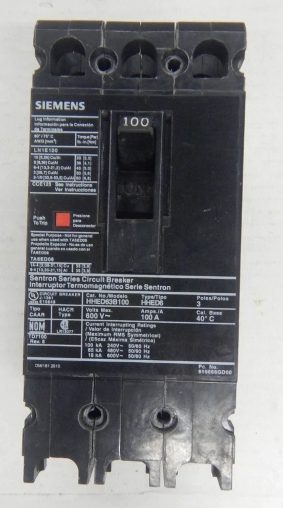 Interruttore Automatico Bassa Tensione 3Va Iec Con UnitÃ Sganciamento