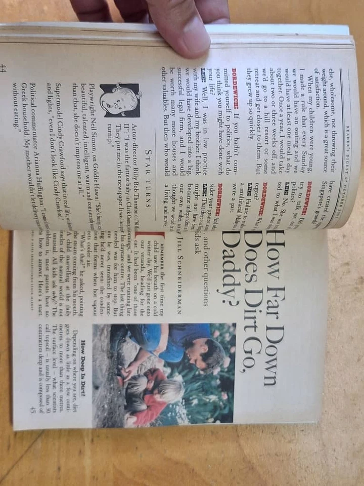 Majalah lama - Reader’s Digest Oktober 2001 – Singapore Lee Kuan Yew 李光耀 - Image 4 of 4