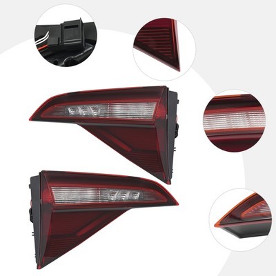LED Inner Tail Light Brake Lamps For 2019-2023 Volkswagen Jetta Right+Left Side