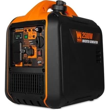 New WEN 2500W Quiet Portable Inverter Generator with Fuel Shut Off (56250i)