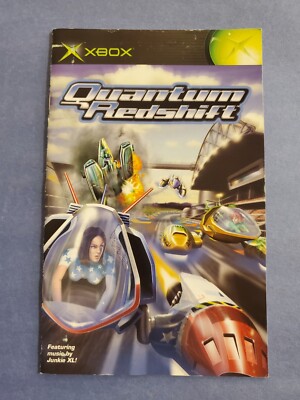 Quantum Redshift CIB (Microsoft Xbox, 2002) Manual Only 