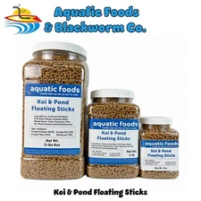 Koi & Pond Floating Sticks for Koi, Goldfish and all Pond Fish.  WL-JAR