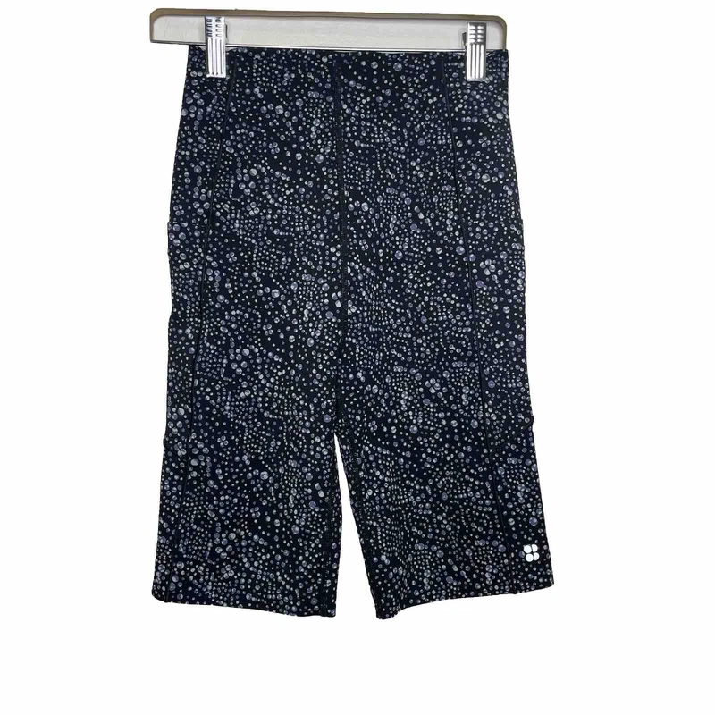 sweaty-betty power bubble pop print side pockets shorts