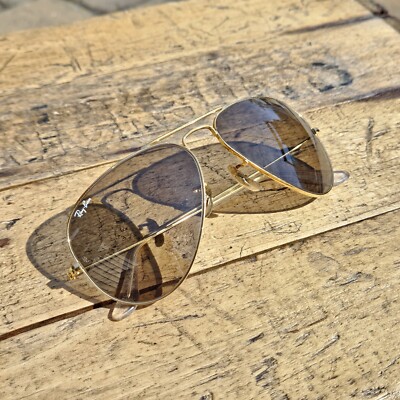 Vintage Bausch and Lomb Ray Ban L2928 Aviator Photochromatic
