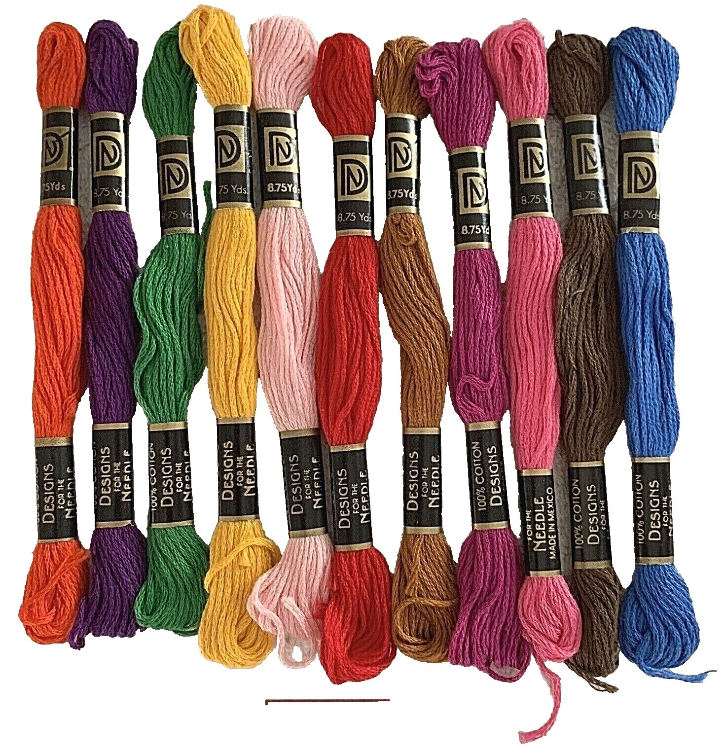 Hilos de bordado Varios Colores Mate