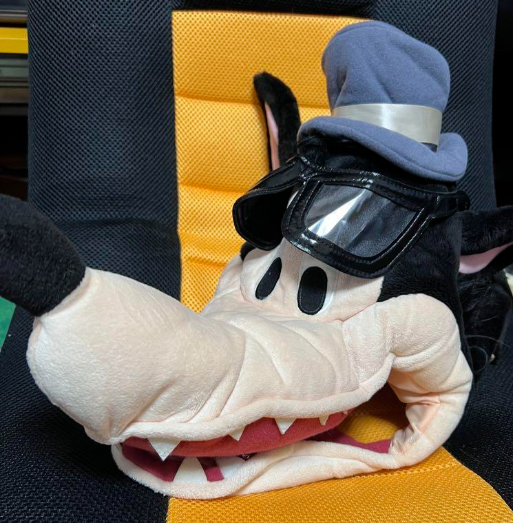 Tokyo Disney Big Bad Wolf Fan Cap Hat The Three Little Pigs  display picture 2