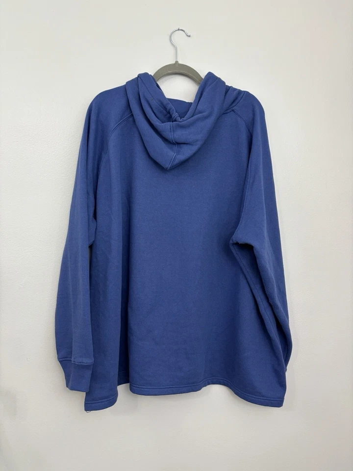 Sudadera con Capucha Los Angeles Rams Para Mujer Talla 3x Azul/Amarillo Usada en Excelente Condición Temporada de Fútbol LA Rams Foto 3 de 4