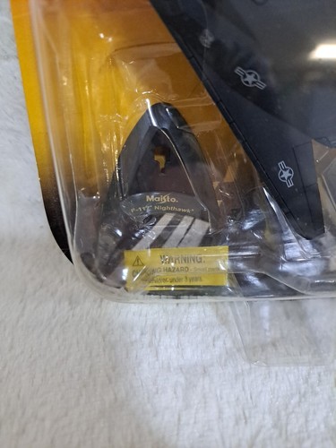 Maisto Tailwinds F-117 Nighthawk 2011 Adventure Wheels New Sealed - Picture 2 of 6