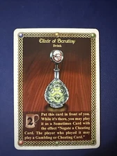 Rare Tavern League Red Dragon Inn Promo Card Elixir of Scrutiny!