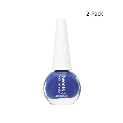 2-Pack Tweets H2O Nail Color T0126 - WRU@ .22fl oz/6.5ml