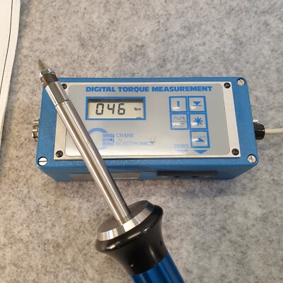CRANE Electronics DTS3 digital torque measument screwdriver MAX. TORQUE 300 ncm