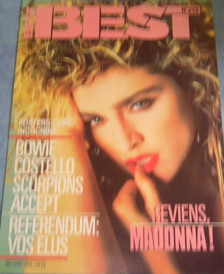 MADONNA - Mag BEST - Werbung ca. 40x30