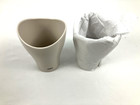 Umbra Design Group Bathroom Drinking Cups , 2- Modern Cream Tumbler – 4.75” Tall