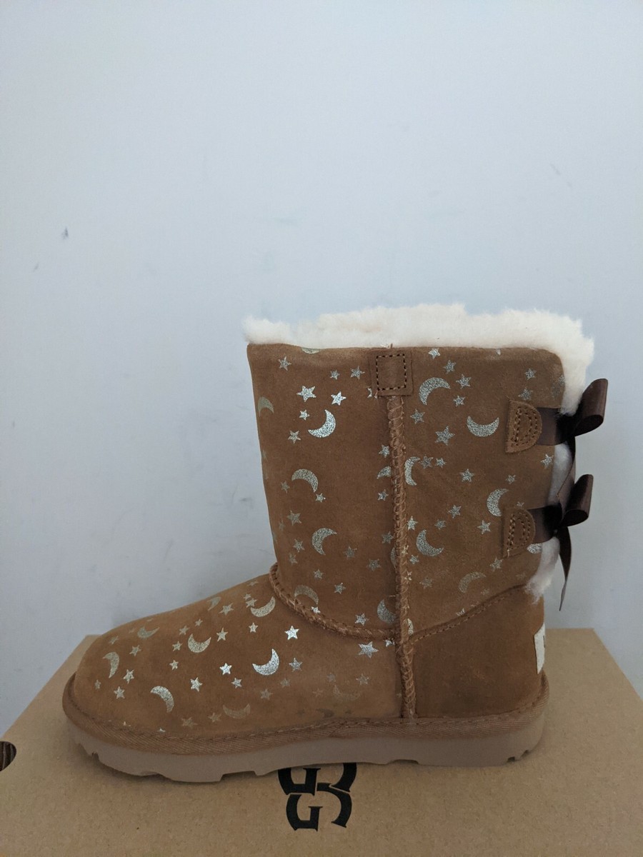 【未使用】UGG／MINI BAILEY BOW／16cm／キッズ 楽天市場】UGG ムートン トドラー キッズ ブーツ アグ ミニ
