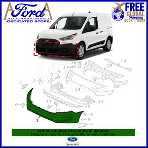 ford connect front bumper