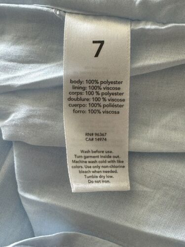 OshKosh B'gosh Girls Dress Size 7 Sleeveless Tulle Silver Polka Dots Ruffles - Picture 5 of 7