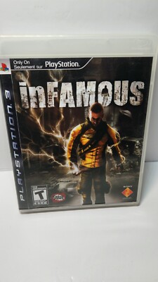 inFamous (Sony PlayStation 3, 2009) PS3 Video Game
