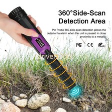 Portable Metal Finder Waterproof Metal Detector Outdoor Metal Treasure Finding