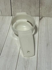 Vintage Tupperware Egg Separator - White