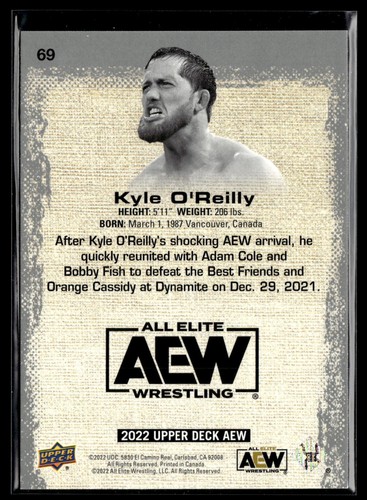 2022 Upper Deck AEW All Elite base, pyros and parallels pick from list - Picture 136 of 505