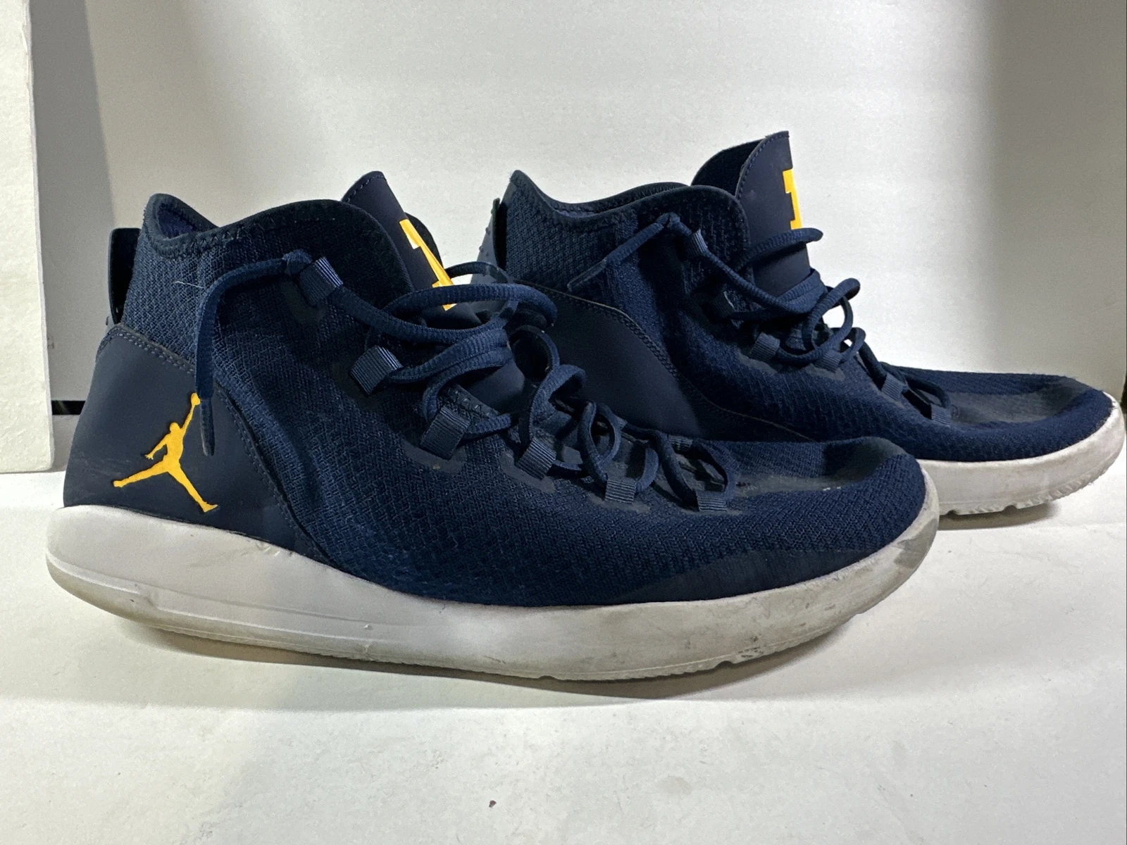 Scarpe da basket Michigan Air Jordan Reveal taglia 15 promo SU16 MNJDLS 871