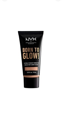 NYX Professional Makeup Born To Glow! Naturally Foundation, 1.01oz BTGRF 09 M