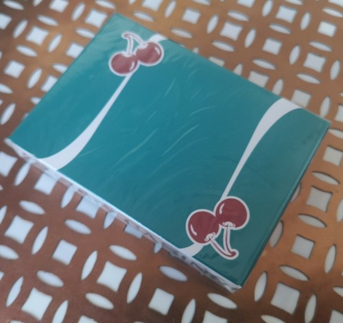 Cherry Casino V3 Aqua Playing Cards New Sealed Casino Limited Edition Rare Deck - Bild 4 von 6