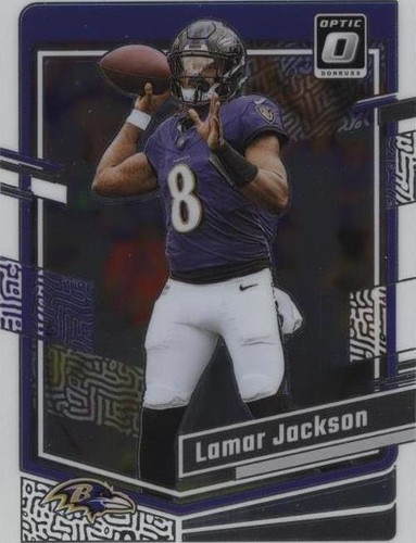2023 Panini Contenders Optic 4 Lamar Jackson Blue 30/99 PSA 10 | eBay