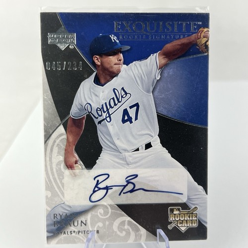 2007 Upper Deck Exquisite Rookie Signatures 045/234 Ryan Braun #122 Autograph