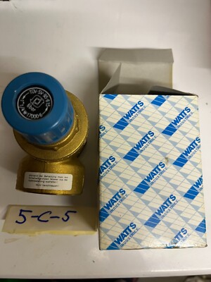 WATTS MEMBRAN SICHERHEITSVENTIL SVW 1 1/4'' IG x 1 1/2'' 6 BAR ÜBERDRUCKVENTIL