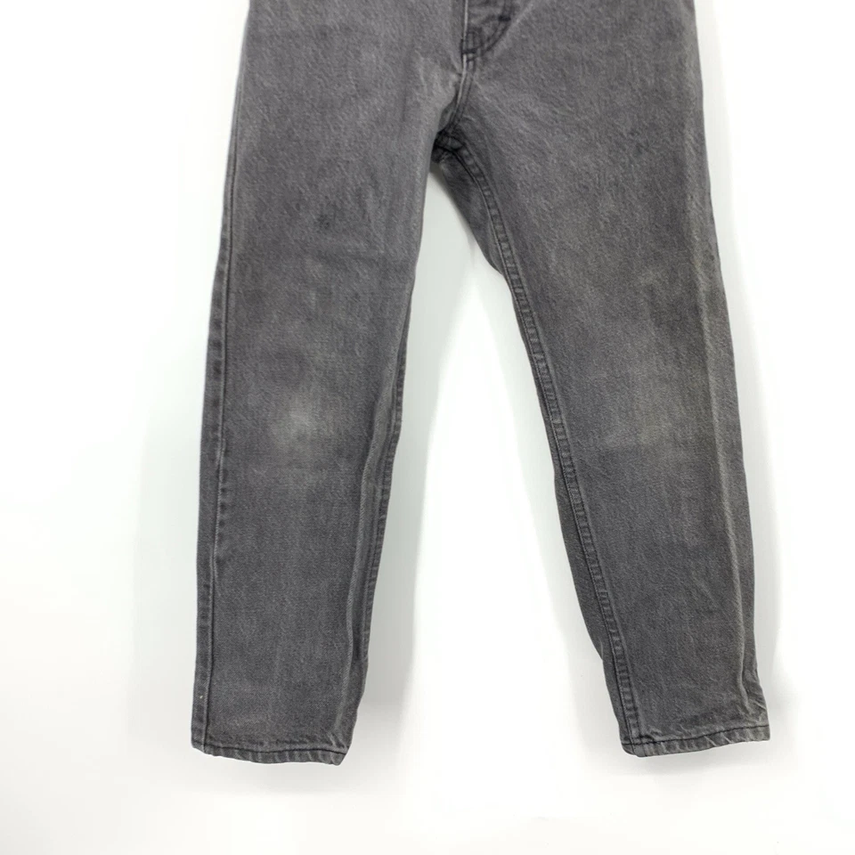 OshKosh Vintage Kids Size 4 Jeans Gray Denim Pants USA Made Slim Fit Boys Girls - Image 3 of 4
