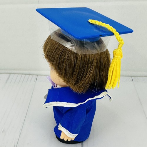 Momenti Preziosi 4" Ciao Bambini Blu Giallo Laurea Ragazzo Capelli Castani Diploma - Foto 3 di 9
