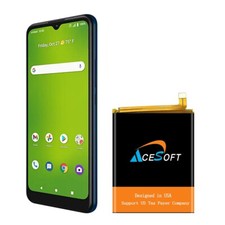 Brand New AceSoft 3600mAh Displaceable Battery for Cricket Splendor EC211003 USA
