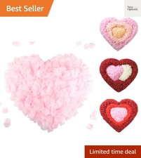 2200 PCS Silk Flower Rose Petals for Wedding Decorations Light Pink