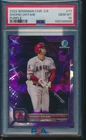 PSA 10 SHOHEI OHTANI 2022 BOWMAN CHROME SAPPHIRE PURPLE REFRACTOR/25 GEM MINT