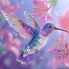 Diymood DIY Special Shape Diamond Art Kits for Adults Bird, 5D Colorful