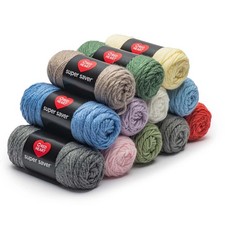 Red Heart  Super Saver Craft Kit-Pastels Crochet Kit