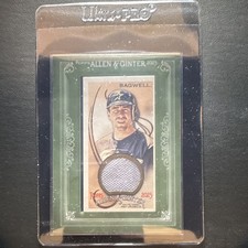 Topps 2023 Allen & Ginter Jeff Bagwell Astros Mini Framed Relics #MFR-JB