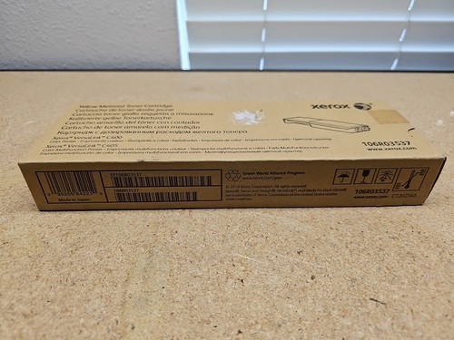 Genuine Xerox Yellow Metered Toner Cartridge Versalink C400/C405 106R03537 (G6) - Picture 2 of 4