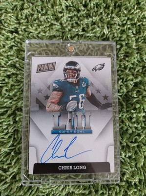 Chris Long Philadelphia Eagles Super Bowl Auto Panini  2022