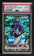 2013 Panini Prizm Rookie Target Camo Cordarrelle Patterson PSA 10 GEM MT 8uc