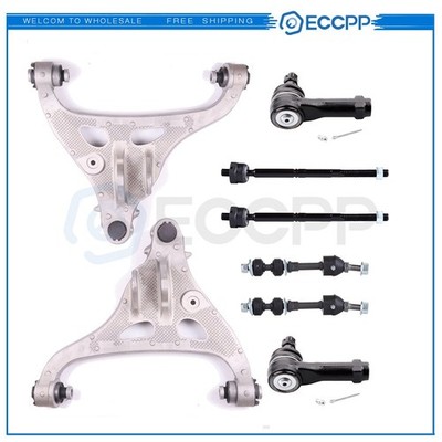 ECCPP 8pc Front Suspension Kit Control Arms Tie Rods for 2005-2008 Ford F150 2WD